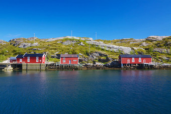 挪威钓鱼小屋