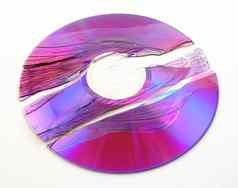 破碎的紫色的Dvd