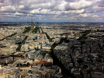 全景视图巴黎之旅蒙帕纳斯
