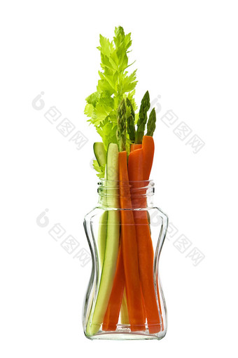 低卡路里<strong>蔬菜</strong>玻璃容器