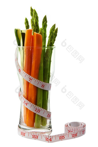 低卡路里蔬菜玻璃磁带