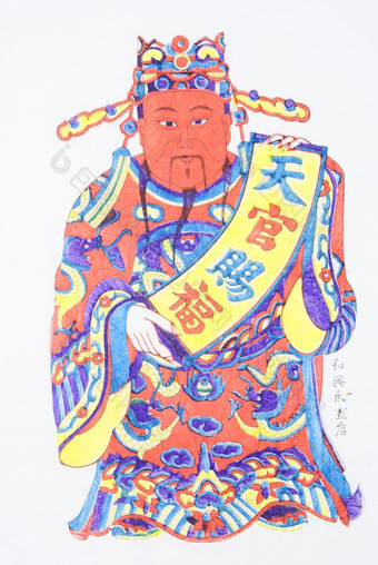 中国人传统的艺术——木版的新年<strong>图片</strong>