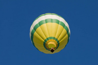 热空气气球机载拍摄下