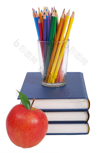 红色的苹果铅笔书