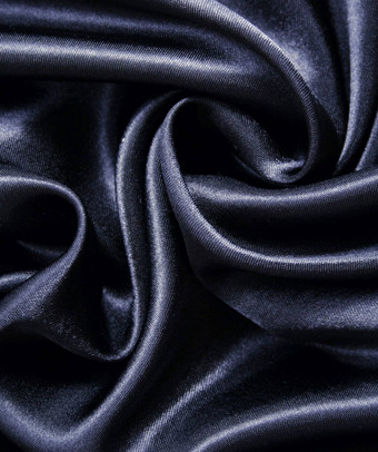 光滑的优雅的黑色的丝绸