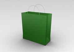 绿色购物袋