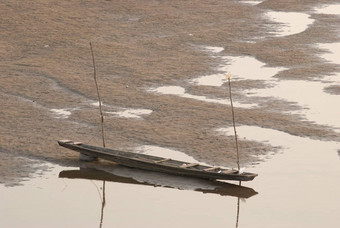 船河床湄公河