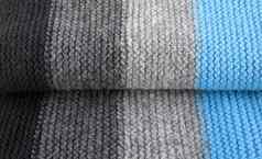 条纹羊毛纺织