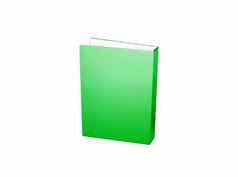 文件夹图标集绿色文件夹孤立的白色