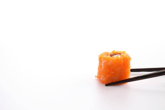 <strong>加州</strong>牧卷寿司日本食物孤立的白色背景