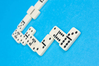 砖Domino蓝色的灰色系列