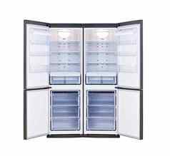 现代冰箱开放门