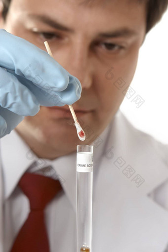 法医血测试