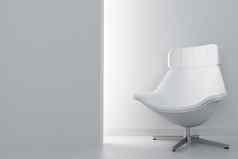 白色奢侈品扶手椅