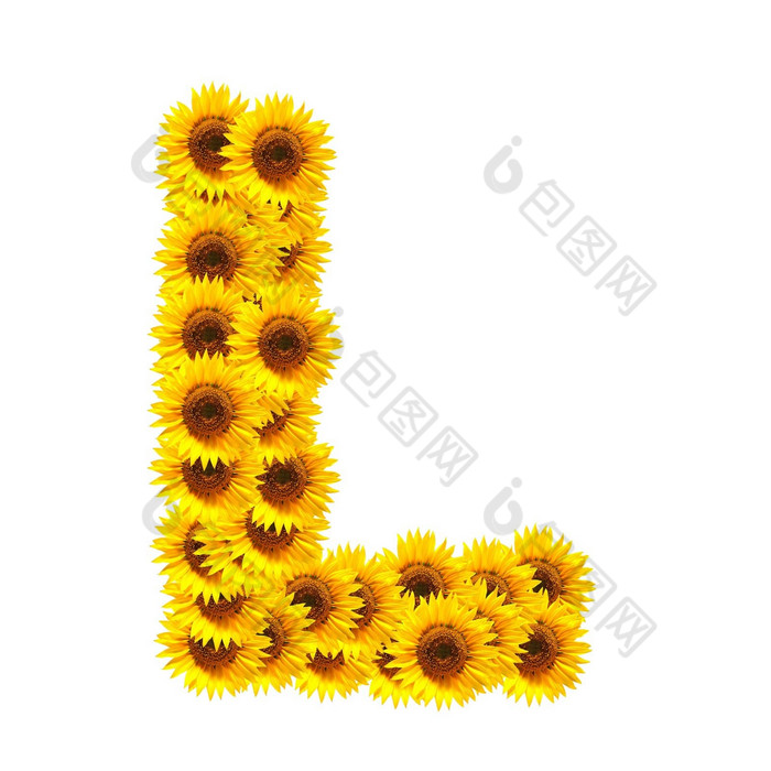 字母花