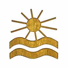 金太阳海象征