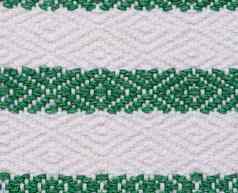 一块棉花织物使桌布厨房毛巾绿色绣花元素