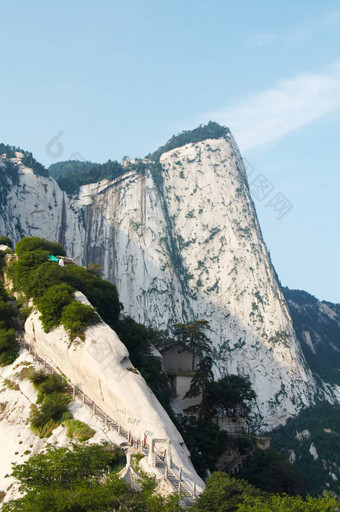 神圣的山华山西安中国