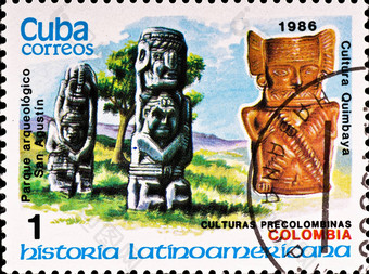 邮资邮票显示金巴亚文化