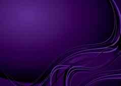 紫色的波流