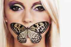 女人蝴蝶