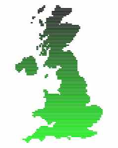 地图伟大的英国