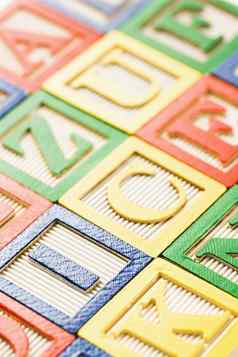 字母玩具块