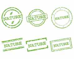 自然邮票