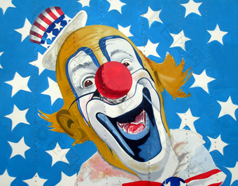 爱国美国小丑
