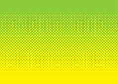 绿色黄色的半色调模式