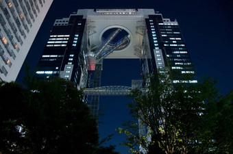 繁华天空建筑大阪日本