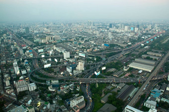 全景曼谷高速公路baiyoke天空酒店泰国