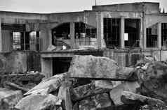 大理石工厂工业废墟