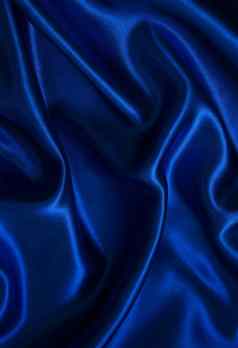 光滑的优雅的蓝色的丝绸