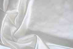 光滑的优雅的白色丝绸