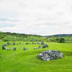 石头圈比格莫尔县泰隆北部爱尔兰