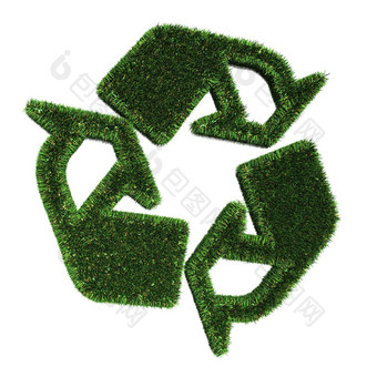 绿色回收插图