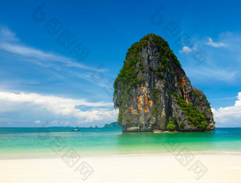 普拉南海滩甲米泰国