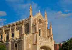 历史建筑大教堂教堂马德里