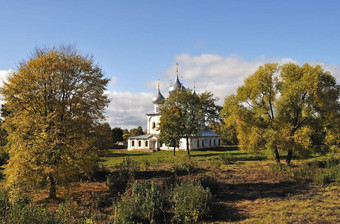 神圣的交叉大教堂Tutaev俄罗斯