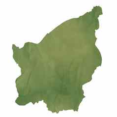 三马里诺地图绿色纸