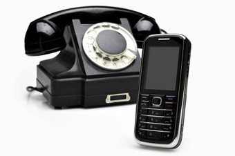 现代古董电话