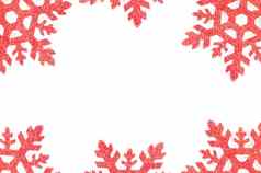 圣诞节树装饰明星孤立的白色背景