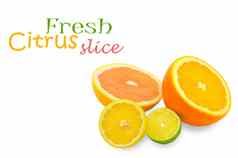 柑橘类新鲜的水果
