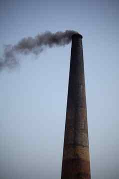 污染工业烟囱