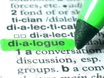 对话框突出显示字典绿色