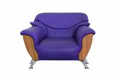 现代紫罗兰色的沙发