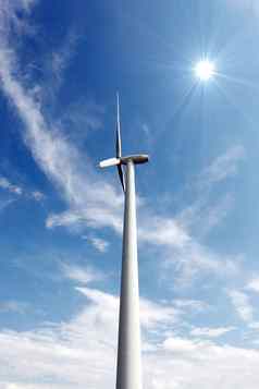 生态权力风涡轮机