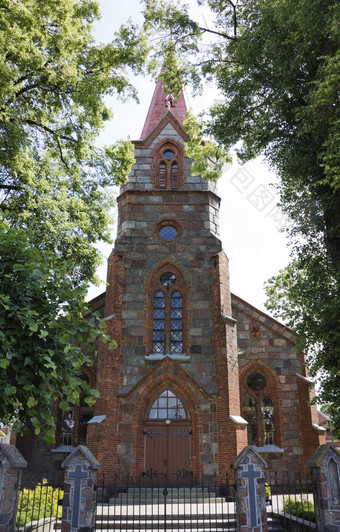 哥特教堂立陶宛