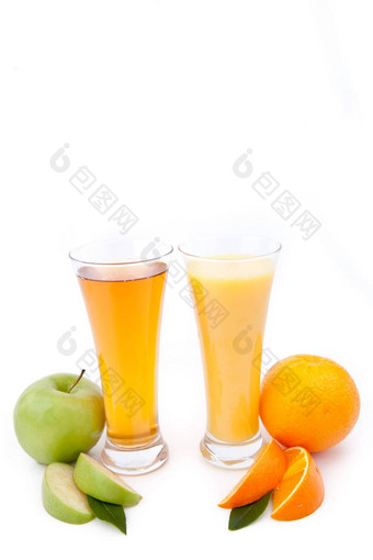 苹果汁橙色汁